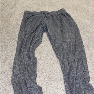 Grey sweatpants